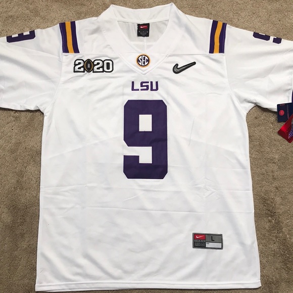 Shirts Joe Burrow Lsu Tigers Stitched Jersey Nwt In Hand Poshmark